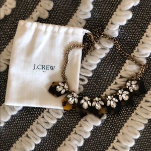 JCrew Tortoiseshell Statement Necklace